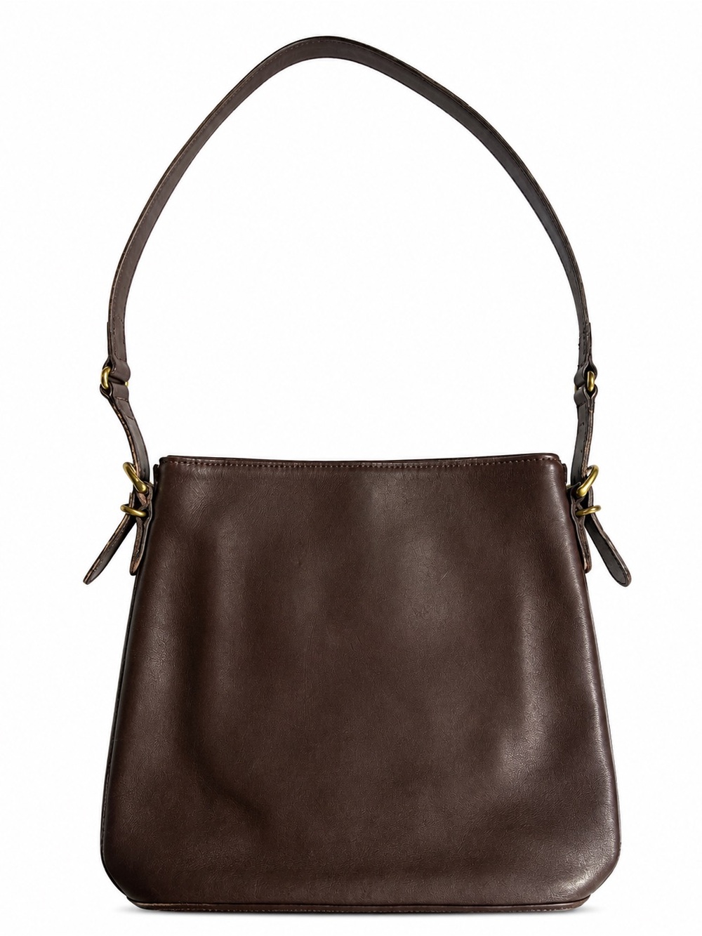 Vintage Coach 9806 Brown Leather Shoulder Bag Made in USA